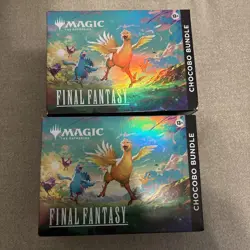 Magic The Gathering Final Fantasy Chocobo Bundle Box x2 - In hand - Image 1