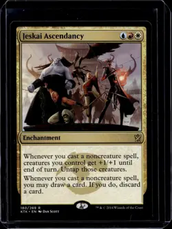 MTG Magic the Gathering Jeskai Ascendancy (180/282) Khans of Tarkir LP - Image 1
