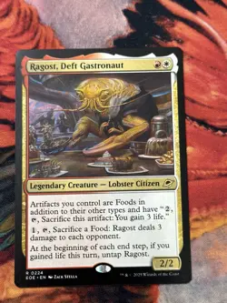 Ragost, Deft Gastronaut Edge of Eternities NM MTG R 0224 - Image 2