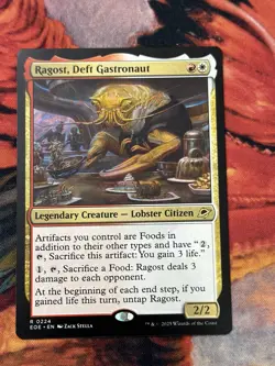 Ragost, Deft Gastronaut Edge of Eternities NM MTG R 0224 - Image 4