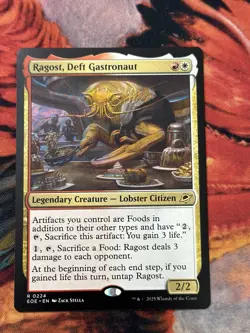 Ragost, Deft Gastronaut Edge of Eternities NM MTG R 0224 - Image 5
