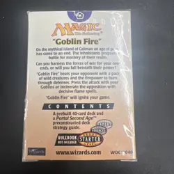 NEW Magic The Gathering Portal Second Age Goblin Fire Deck Wizards Coast SEALED - Image 2