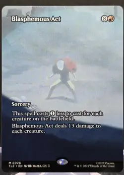 Blasphemous Act #26 Avatar: The Last Airbender Borderless Regular Mythic - Image 1