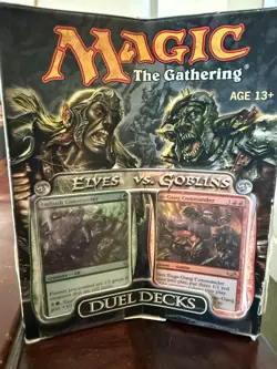 MTG " Elves VS Goblins " Factory Sealed Duel Deck see scans - Image 1