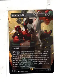 MTG SkeenAB Saw in Half BORDERLESS from SLD. NM. - Image 1