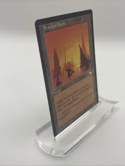 Scorched Ruins Weatherlight 1997 Near Mint Mtg Magic The Gathering John Avon - Image 2