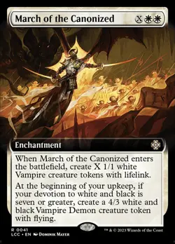 MTG March of the Canonized (41/401) The Lost Caverns of Ixalan Commander LP - Image 1