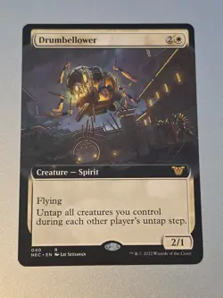 Drumbellower (Extended Art) Commander: Kamigawa: Neon Dynasty Regular - Image 1