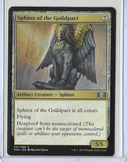 MTG Sphinx of the Guildpact Ravnica Allegiance (RNA) Uncommon #241/259 Unplayed - Image 1