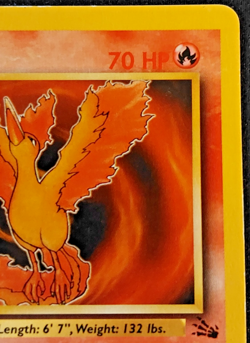 Pokemon TCG Moltres 27/62 fossil unlimited HP wotc - Image 5