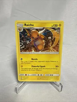 Raichu Regular 67/236 Sm- Cosmic Eclipse 2019 Pokemon TCG NM - Image 1