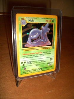 Muk Fossil Set 1999 Holo Rare 13/62 WOTC Pokemon TCG Appears Never Played AA - Image 1