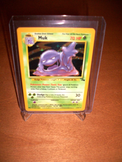 Muk Fossil Set 1999 Holo Rare 13/62 WOTC Pokemon TCG Appears Never Played AA - Image 4