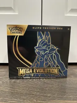 Pokemon Mega Evolution Lucario Elite Trainer Box ETB SEALED Auction 2 - Image 1