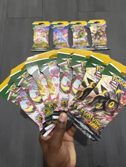 Pokemon Evolving Skies Sleeved Booster Packs - X8 Sealed - Image 1