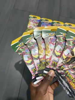 Pokemon Evolving Skies Sleeved Booster Packs - X8 Sealed - Image 3