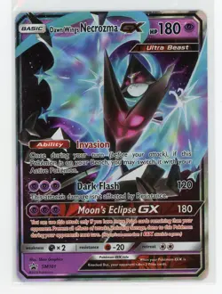 Pokemon TCG - Dawn Wings Necrozma GX SM101 - Sun & Moon Promos - Ultra Rare - Image 1