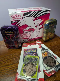 Pokemon TCG White Flare ETB Elite Trainer Box With 2 Pack And 2 Mini Tin Bundle - Image 2
