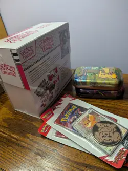 Pokemon TCG White Flare ETB Elite Trainer Box With 2 Pack And 2 Mini Tin Bundle - Image 4