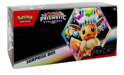 Pokemon TCG Scarlet and Violet Prismatic Evolutions Surprise Box Factory Sealed - Image 1