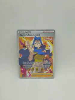 Karen's Conviction - 193/198 - Pokemon Chilling Reign Sword Shield Full Art MINT - Image 1