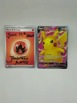 Pikachu V - 170/185 [Vivid Voltage] Pokemon TCG - FULL ART ULTRA RARE - MINT - Image 1