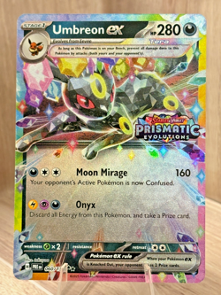 Pokemon - Prismatic Evolutions - Umbreon ex #060/131 [Promo Stamped] - Image 1