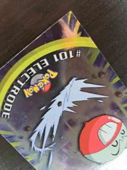 2000 Pokemon Topps Chrome Electrode #101 TV Animation Edition Series 2 Holo/NM - Image 4