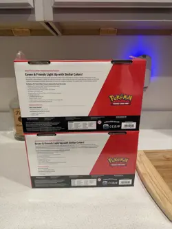 Two (2) Pokemon Sam’s Club Prismatic Evolutions ETB and Pokeball Bundle Sealed - Image 2