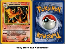 2000 Pokemon, Gym Challenge, #2/132 Blaine's Charizard, Holo Rare - Image 1