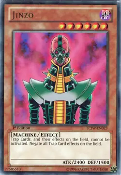 Yu-Gi-Oh! TCG - Jinzo LCJW-EN023 - Rare, 1st Edition (LP) - Image 1