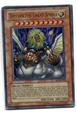 Yu-Gi-Oh! PLAYED/POOR Theinen the Great Sphinx Ultra Rare englisch - Image 1