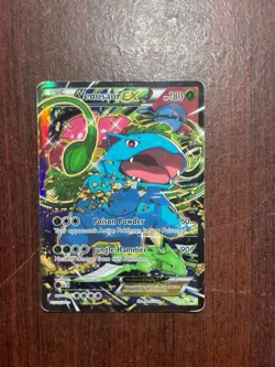 Venusaur EX XY123 Black Star Promo Pokemon XY Evolutions Promo Card Generations - Image 1