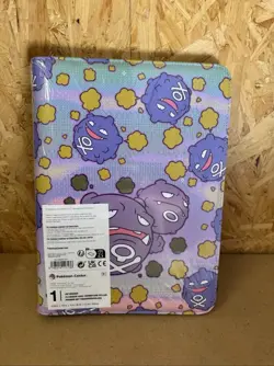Koffing & Weezing Sunset Zip Binder Pokemon Center Exclusive 9 Pocket 360 Cards - Image 1