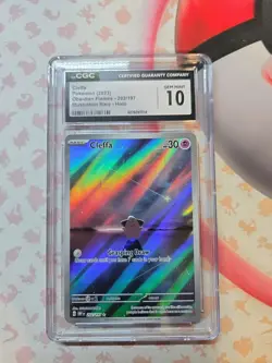 CLEFFA 202/197 - Obsidian Flames - CGC 10 - Pokemon Card (Equiv. PSA & BGS) - Image 1