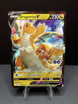 Pokemon - Dragonite V SWSH235 SWSH: Sword & Shield Promo Cards Holo - Pokemon Go - Image 1