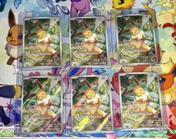 Eevee 173 Sv: Scarlet & Violet Promo Cards Holo Prismatic Evolutions Lot of (6) - Image 1