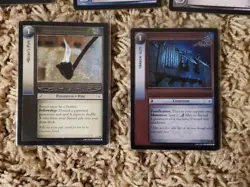 301 Lord Of The Rings TCG 2001-2003 Card Lot. Mixed Series 21 Rares 2 Foils NM - Image 3