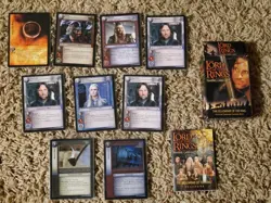301 Lord Of The Rings TCG 2001-2003 Card Lot. Mixed Series 21 Rares 2 Foils NM - Image 4