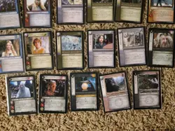 301 Lord Of The Rings TCG 2001-2003 Card Lot. Mixed Series 21 Rares 2 Foils NM - Image 5