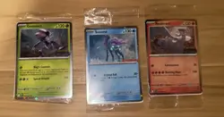 Suicune Gamestop Promo Reshiram Mega Promo Genesect Promo Pokemon Card NM - Image 1