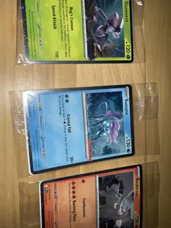Suicune Gamestop Promo Reshiram Mega Promo Genesect Promo Pokemon Card NM - Image 4