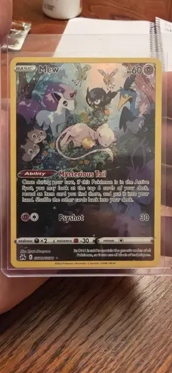 Pokemon TCG Crown Zenith: Galarian Gallery Mew GG10/GG70 Holo Card NM/M - Image 1