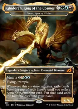 Ghidorah, King of the Cosmos - Near Mint MTG Ikoria: Lair of Behemoths - Image 1