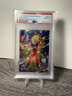 PSA 10 Super Dragon Ball Heroes Card SDBH BM6-SEC3 Son Goku Japan GEM MINT JPN - Image 1