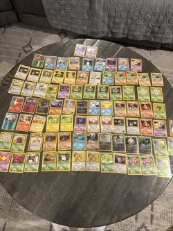 Vintage Pokemon Cards 85 count LP/MP Some 1st Edition, Some Holos. - Image 1