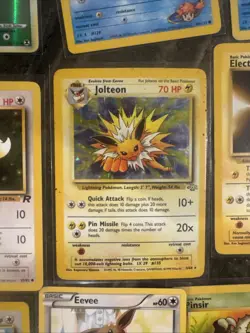 Vintage Pokemon Cards 85 count LP/MP Some 1st Edition, Some Holos. - Image 2