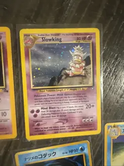 Vintage Pokemon Cards 85 count LP/MP Some 1st Edition, Some Holos. - Image 3
