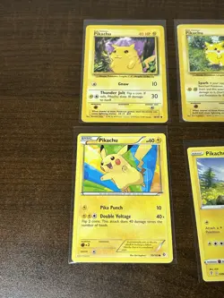 Pikachu Card Bundle - Pokemon TCG - Jungle/Boundaries/Base Set & Evolving Skies - Image 3