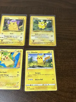 Pikachu Card Bundle - Pokemon TCG - Jungle/Boundaries/Base Set & Evolving Skies - Image 4